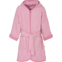 Playshoes Albornoz 'Einhorn' amarillo moteado / rosa