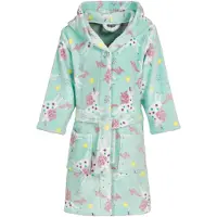 Playshoes Albornoz 'Einhorn' menta / lila / rosa / blanco