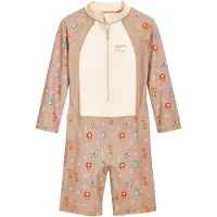 Playshoes Protección UV beige / capuchino / petróleo / naranja