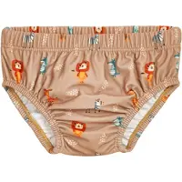Playshoes Bermudas marrón claro / rosa claro / rojo vivo