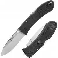 Ka-Bar Navaja Dozier Folding Hunter, negro