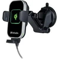 Verbatim Cargador Inalámbrico Para Coche Fast Qi Fwc-03 Pro 15w