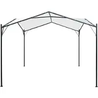 Syfax Cenador blanco 3x3x2,6 m 180 g/m²