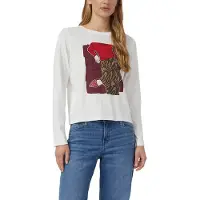 s.Oliver T-shirts Offwhite Talla: 42 | Camisetas de Seda Outlet | Mujer | Blanco