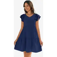 Imily Bela Vestido azul oscuro