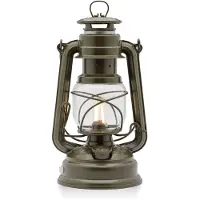 Feuerhand - LED Laterne Baby Special 276 - Farol de vela gris