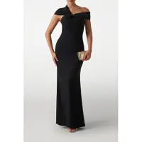 Guess Marciano By Vittoria Long Dress Jet Black Talla: 36 | Vestidos Maxi Outlet | Mujer | Negro