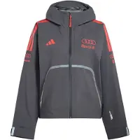 Adidas adidasCHAQUETA IMPERMEABLE AUDI REVOLUT F1 TEAM MECHANICS L Utility Black / Hi-Res Red Mujer