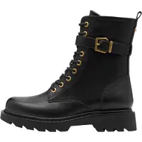 Tamaris Botines con cordones oro / negro