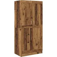 Syfax Armario Madera vieja 82,5 x 51,5 x 180 cm Madera de ingeniería