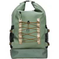 Rains - Trail Mountaineer Rolltop Large W3 - Mochila de viaje verde
