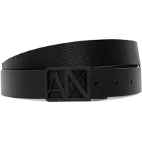 Armani Exchange Cinturón negro