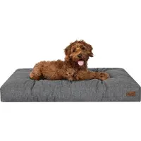 Stanis³aw Jurga Colchón para perros "Grand Light" - 90x70 cm - Cama para perros repelente al agua – Rectangular – Para uso en exteriores e interiores | PillowPrim