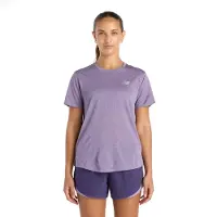 New Balance - Women's Athletics S/S - Camiseta de running size S, verde