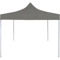 vidaXL , tienda de fiestas, 291 x 291 x 315 cm, color antracita, tela Oxford