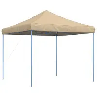 vidaXL : Tienda de fiestas, 292 x 292 x 315 cm, color beige, fabricada en tela Oxford