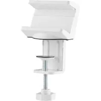InLine 23191W, Soporte para cable de alimentación extensible, Blanco, ABS (acrilonitrilo-butadieno-estireno), Acero, Silicona, Silicona, 1 cm