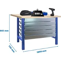 Simonwork (bancos De Trabajo) Banco De Trabajo Bt6 5box 865x1800x750 Mm