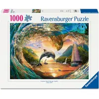 Ravensburger Salto Del Corazón Del Delfín 1000p (12001711) Puzzle