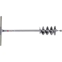 Kerbl Taladro para tierra , con un diámetro de 9 cm