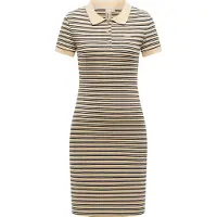 Ragwear Vestido 'Colaro' arena / negro / blanco
