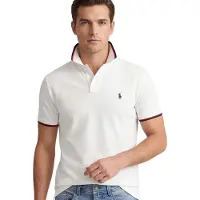 Ralph Lauren Camiseta azul oscuro / rojo / offwhite