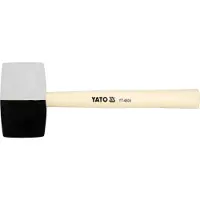 YATO Martillo De Goma Blanco Y Negro 980g