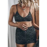 Mikuta The Dark Zebra Soft Shorts Talla: XL | Pantalones Cortos Outlet | Mujer