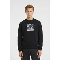 Karl Lagerfeld Black Sweat Crewneck Talla: L | Jerséis Outlet | Hombre | Negro