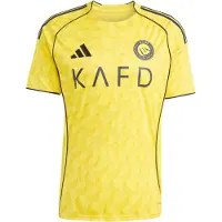 Adidas Camiseta de fútbol 'Al Nassr FC 25/26' amarillo / amarillo oscuro / antracita / negro