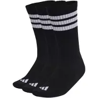 Adidas Calcetines '3-Stripes Cushioned Crew 3 Pair Pack' negro / offwhite