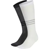 Adidas Originals adidasCALCETINES CLÁSICOS TRANSLÚCIDOS CAÑA ALTA (2 PARES) 34-36 White / Black Unisex