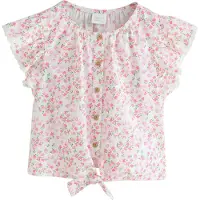Next Blusa rosa / rojo / blanco