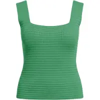 Imily Bela Top de punto verde