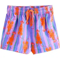 Next Bermudas verde / lila / lila oscuro / naranja