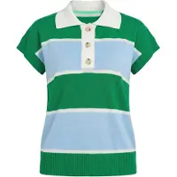 Imily Bela Jersey azul claro / verde / blanco