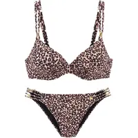 LASCANA Bikini marrón / moca / negro