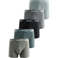 Next Calzoncillo boxer azul ahumado / azul cian / piedra / oliva / negro