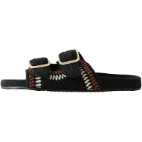 Next Zapatos abiertos marrón / negro / blanco