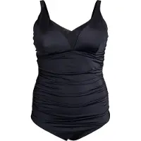 Swim By Zizzi Bañador moldeador 'Severly' negro