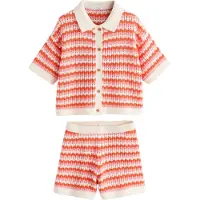 Next Conjunto langosta / rosa / blanco