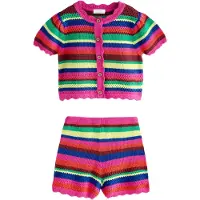Next Conjunto azul oscuro / amarillo / verde / rosa