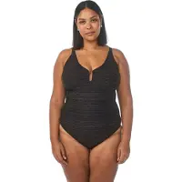 Swim By Zizzi Traje de baño 'SKRisty' negro