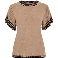 Imily Bela Jersey caqui / negro