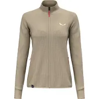 Salewa - Women's Puez Waffle Hybrid PL Jacket - Forro polar size 38, beige/marrón