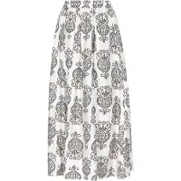 Usha Falda piel / negro / blanco