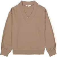 Garcia Sudadera caramelo / blanco
