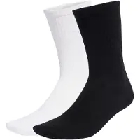 Adidas adidasCALCETINES CLÁSICOS EVERYDAY ICONS (2 PARES) 43-45 White / Black Unisex