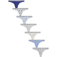 Next Tanga azul / azul claro / gris moteado / blanco