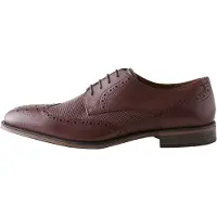Next Zapatos con cordón borgoña